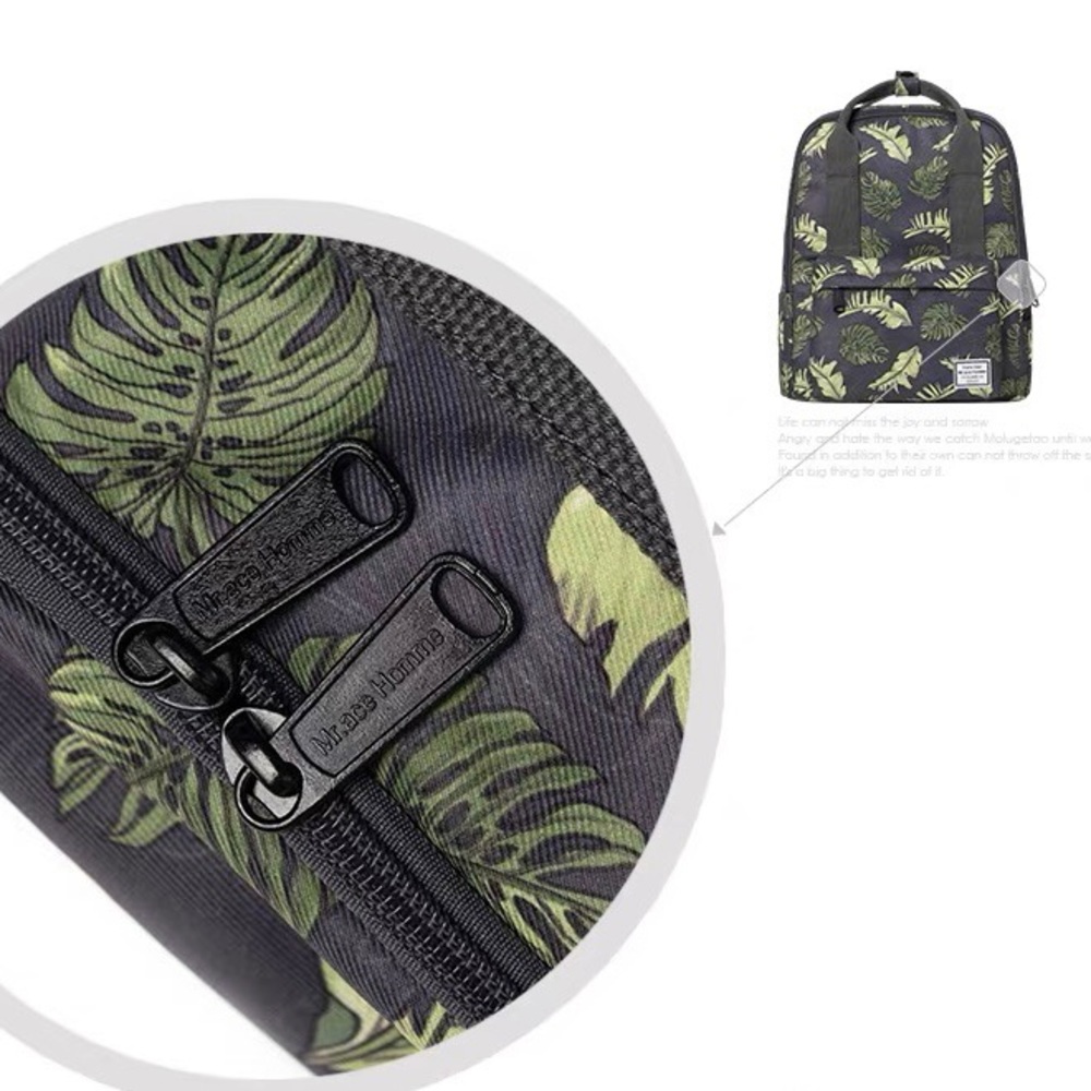 Spring forest style Backpack - Picture 5 of 8